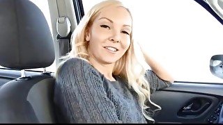 Blonde mistress-car joi