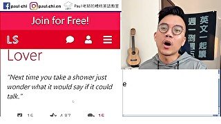 【免費英文課 episode 315】粉色極短篇：Shower Head Lover (蓮蓬頭愛人)