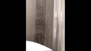 Big Cumshot in the Shower