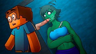 HornyCraft New Zombie Girl Full Game Gallery Minecraft Parody (ALL SEX SCENES) V. 0.16 2023