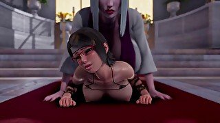 Sarada Gets A Hard Fucking From Futa Kaguya