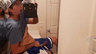 Amputee in Wheelchair Lost Footage Compilation - Cumshots, Showers and Anal Masturbation