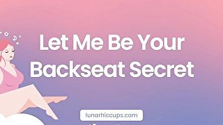 ASMR  Backseat Secret Audio Only fucking mom's fiancé in the backseat Written by u/webtalker30