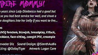 [RESIDENT EVIL] Lady Dimitrescu - Sit on my face, Vampire Mommy! &vert; Erotic Audio Play by Oolay-Tiger