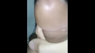 Stroking my hard throbbing cock until I explode!