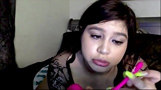 CamSoda - chubby teeny with big boobs toys pussy on webcamera