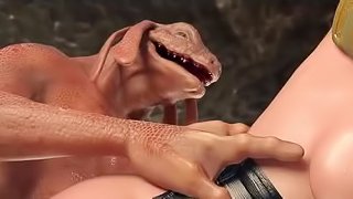 3d animated hentai bigtits brutally fucked by monster