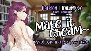 😏🍦NSFW Wife Indulges You🍦😏 [ASMR EROTIC] [CREAM PIE]