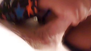 Thick Tattooed Ebony Slut Twerks And SUCKS Big White Cock  . . POV Doggystyle Ending With A CREAMPIE