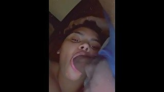 Getting my whore mouth fucked