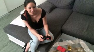 Natalie Hot has anal after playing videogames