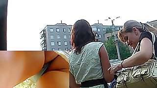 Public up petticoat wet crack video