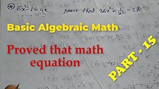 Basic Algebra Math Slove by Bikash Edu Care Episode 15