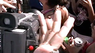 compilation of spring break home video shot iwth girls cell phones completely underground style