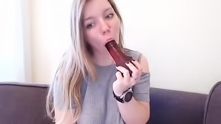 Perfect Teen Is Masturbating Tenderly