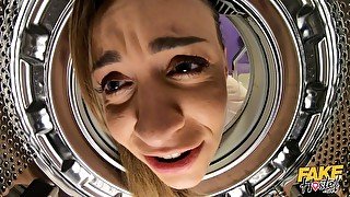 Fake Hostel - Stuck In A Washing Machine 1 - Josephine Jackson