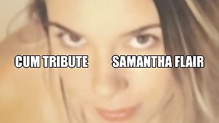 12 Duke Hunter Stone Cum Tribute - Samantha Flair my Precious!