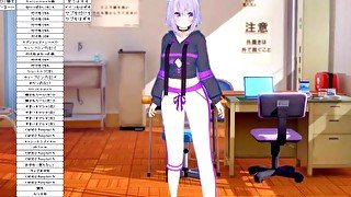 【エロゲーコイカツ！】VTuber 猫又おかゆ3DCGアニメ動画(バーチャルYoutuber)[Hentai Game Koikatsu! Nekomata Okayu (Anime 3DCG