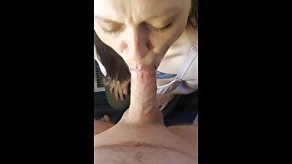 Milf Sucks Dick And Takes Facial