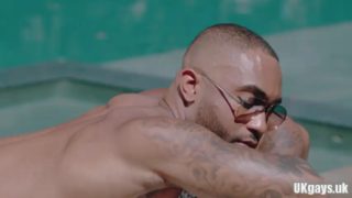 Hot gay interracial sex with cumshot