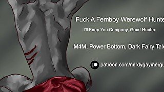 Fuck A Femboy Werewolf Hunter!  Erotic Audio For Men