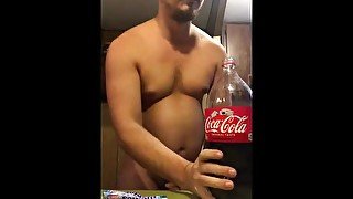 Coke and mentos bloat and jerk