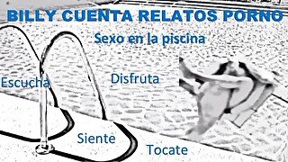 (Only Audio) Sexo en la piscina con mi novia, sex in the pool....