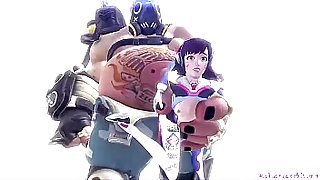 D.Va Hardcore Fuck