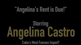 Cuban BBW Princess Angelina Castro Sucks Landlord's Big Dick