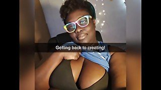 Snapchat 2022 Year of Sexy BBW Ebony Fun