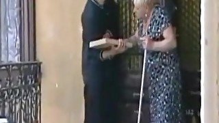 Fat blond granny fucked