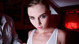 Excited angel with a cute pussy Ava Parker screwed like a cheap slut