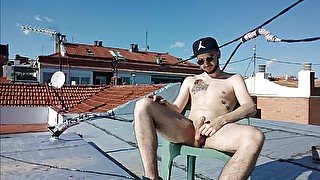 Jerking in my rooftop