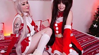 Chocola and Vanilla from Nekopara finally found real cocks for real pleasure - CUT video