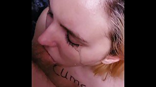 Cumslut POV Facefuck with Facial.