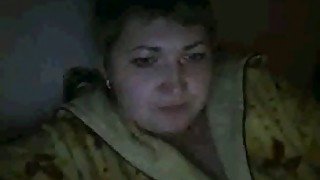 Ugly as shit Russian webcam bitch showed my buddy her tits