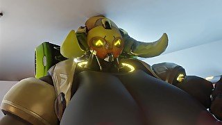 Snips456fur - Big Orisa Animation (unedited)