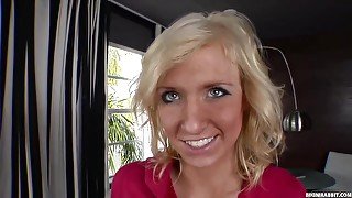 Ella Marie is a skinny blonde fuck doll who likes to get nailed very hard