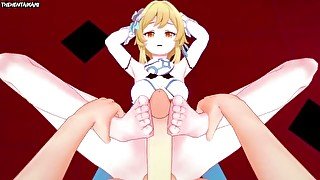 Hentai POV Feet Lumine Genshin Impact