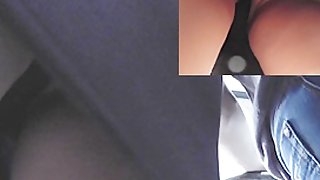 Throat-watering upskirt closeup vid