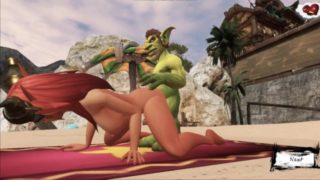 Baby dwarf fucked tall beauty | world warcraft porn