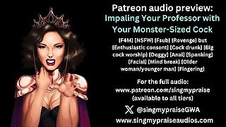 Impaling Your Professor with Your Monster-Sized Cock audio preview -Performed by Singmypraise