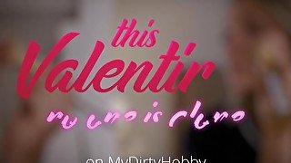 MyDirtyHobby - German amateur babes getting ready for Valentine's day