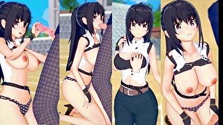 【エロゲーコイカツ！】ありふれた職業で世界最強 八重樫雫3DCG巨乳アニメ動画[Hentai Game Koikatsu! Arifureta shokugyou Shizuku Yaegashi]