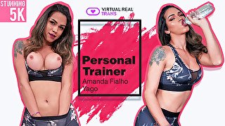 Amanda Fialho in Personal trainer - VirtualRealTrans