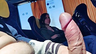 Stranger teen suck dick in bus