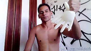 (tutorial) How To Make A Latex Glove Into A Sex Toy. And Some Ways To Use It