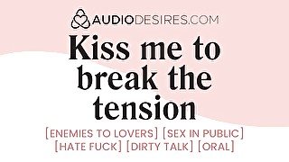 Fuck me like you hate me [audio] Enemies to lovers sex in public [erotic audio stories]