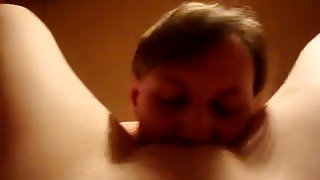 Horny boyfriend licks my wet pussy with great enthusiasm