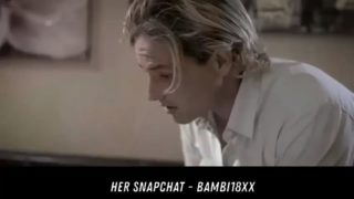 Sis puts pickle up ass to trick her snapchat  bambi18xx